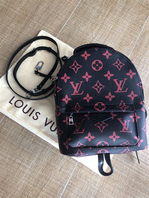 louis vuitton mini backpack black.